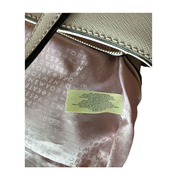 Kate Spade New York Laurel Way Evangelie Saffiano Leather Bag Satchel Pink - Picture 8 of 9